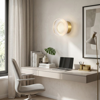 Aurel Nordic Frosted Acryl Wandlamp