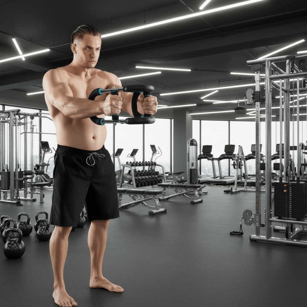 TWISTERFLEX – Verstelbare Trainingsstok voor Armen & Borst