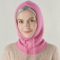 Zachte Cashmere Gebreide Beanie voor Winter en Koud Weer