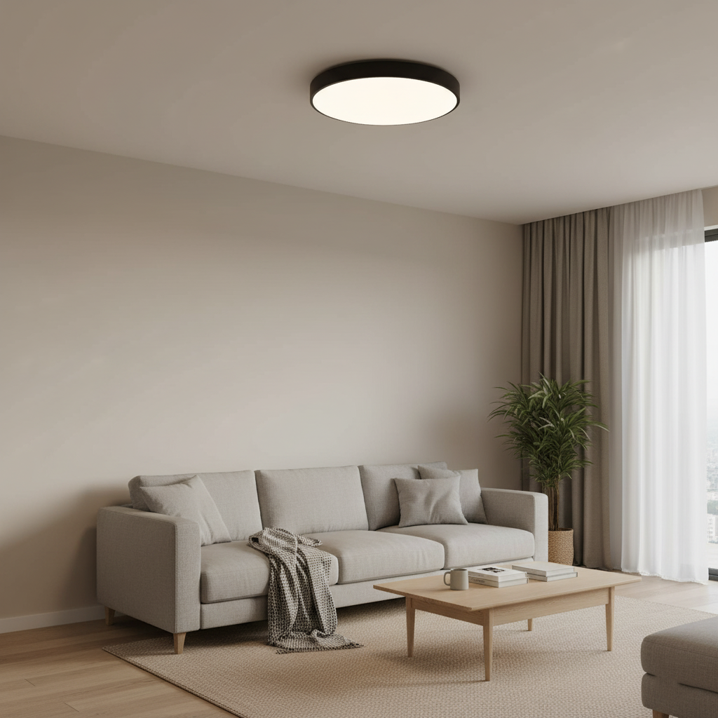Nordic Macaron Ronde LED Plafondlamp