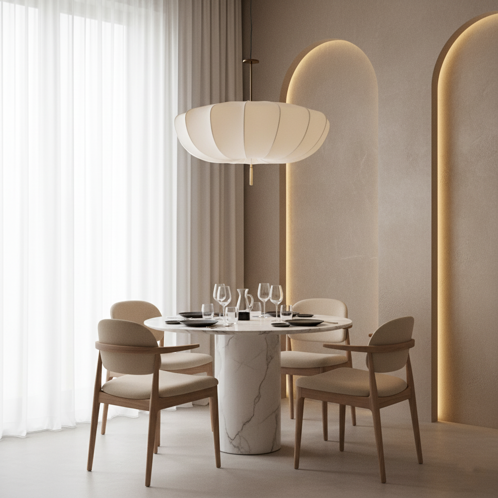 Licht van Parijs Moderne Stof Hanglamp