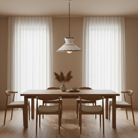 Herfst Klassiek Vintage Keramische Hanglamp