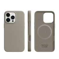 iPhone Hoes MagSafe – Siliconenhoes met Soft Touch en camera bescherming