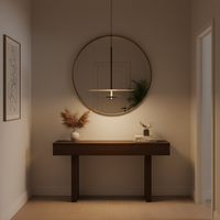 Nordic Minimalist LED Ronde Schijf Hanglamp
