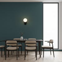 Luma Nordic Glass Orb Wandlamp
