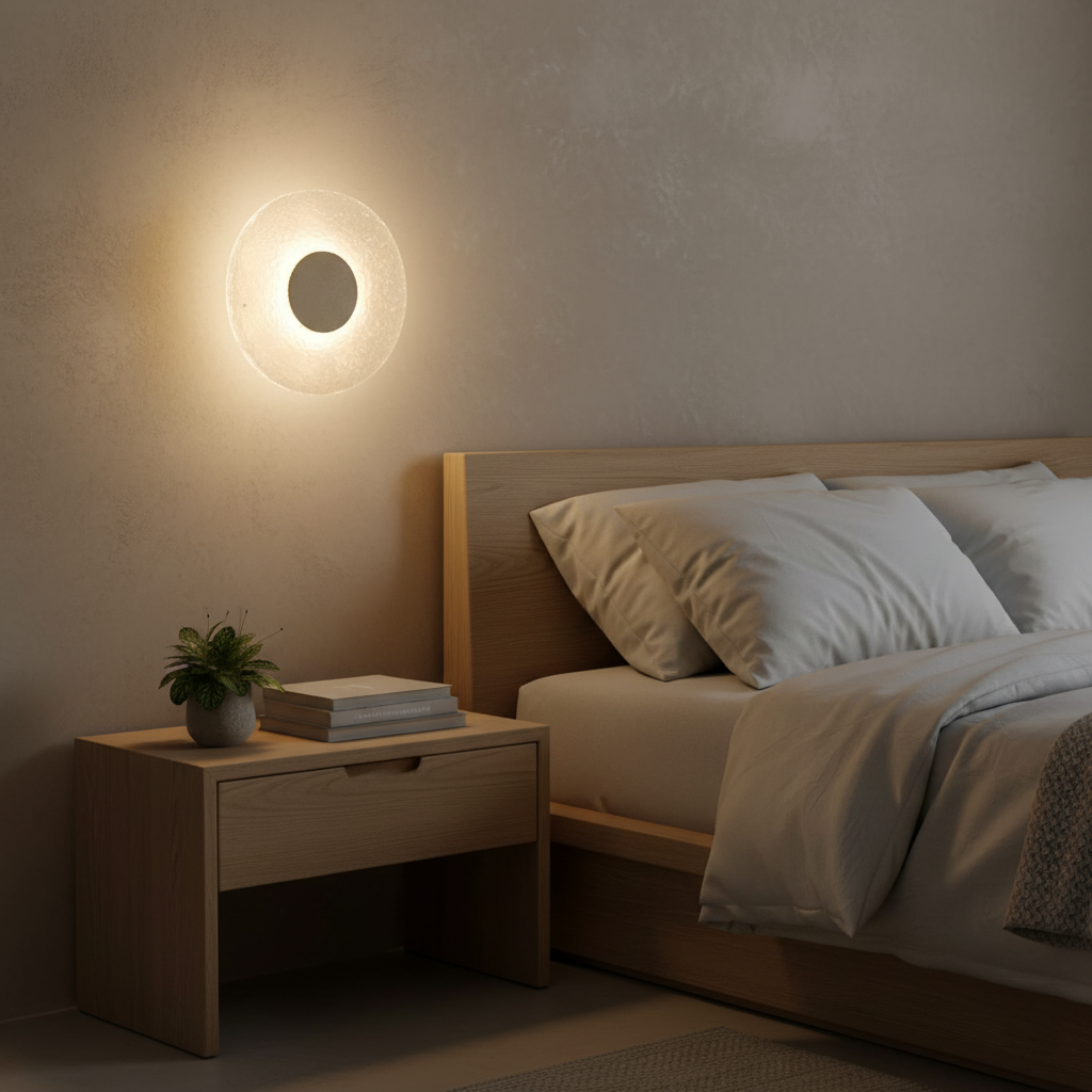 Moderne Acryl Travertijn Creatieve Wandlamp