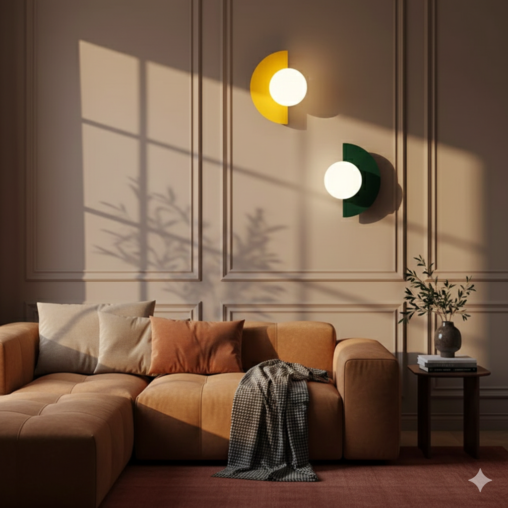 Moderne Minimalistische Glazen Globe Wandlamp LED 1-Licht