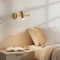 De Axis Verstelbare Moderne Metalen Wandlamp