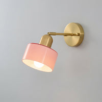 Gekleurde Glas Bauhaus Wandlamp