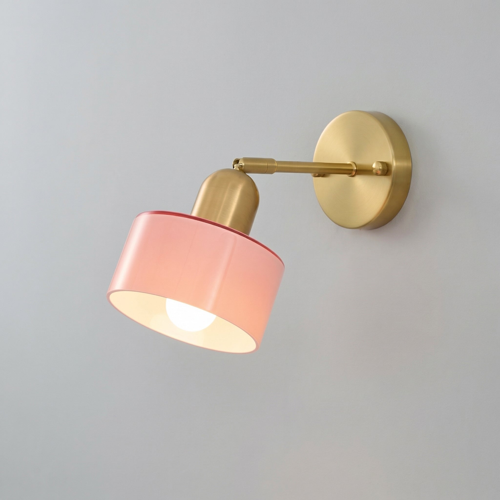 Gekleurde Glas Bauhaus Wandlamp