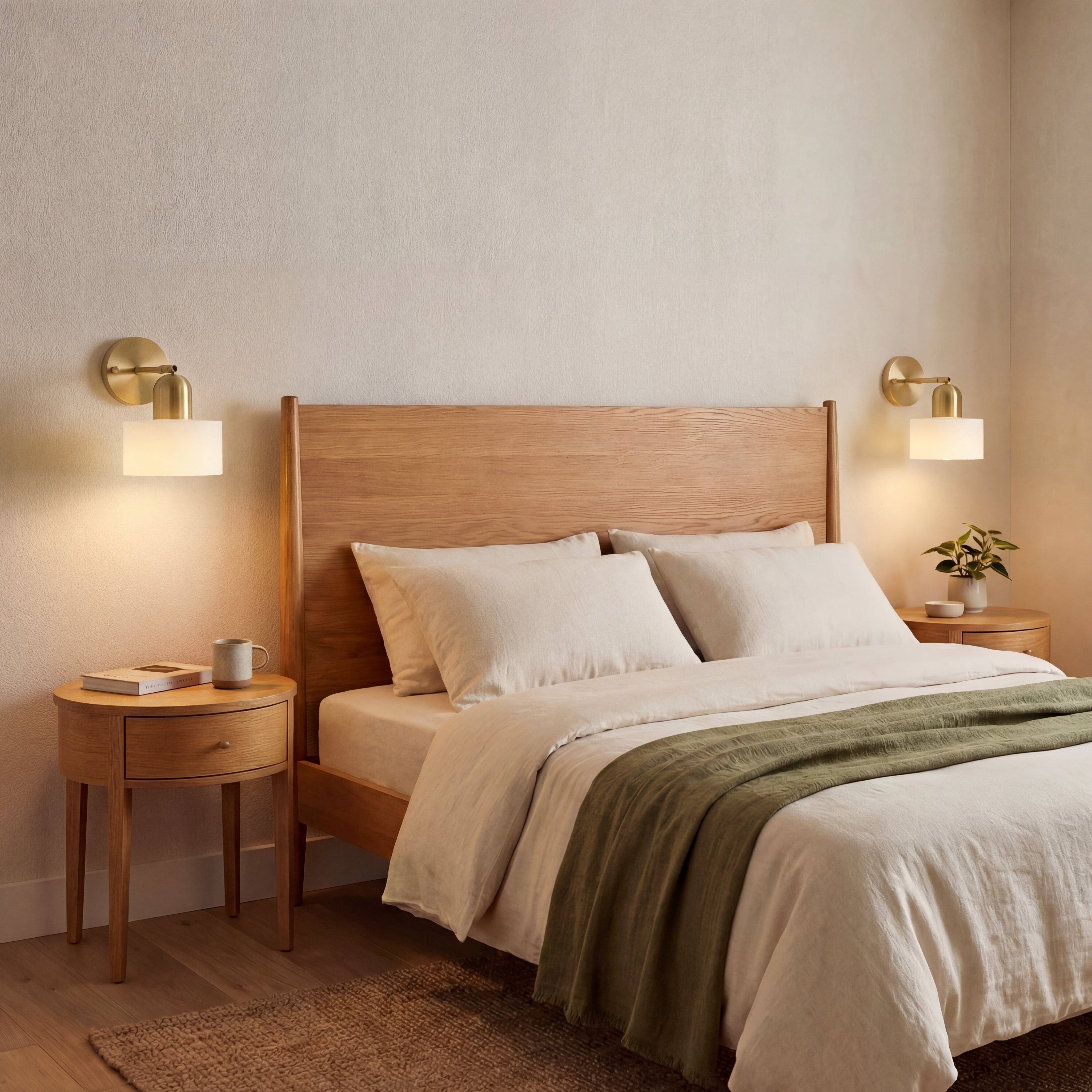 Gekleurde Glas Bauhaus Wandlamp