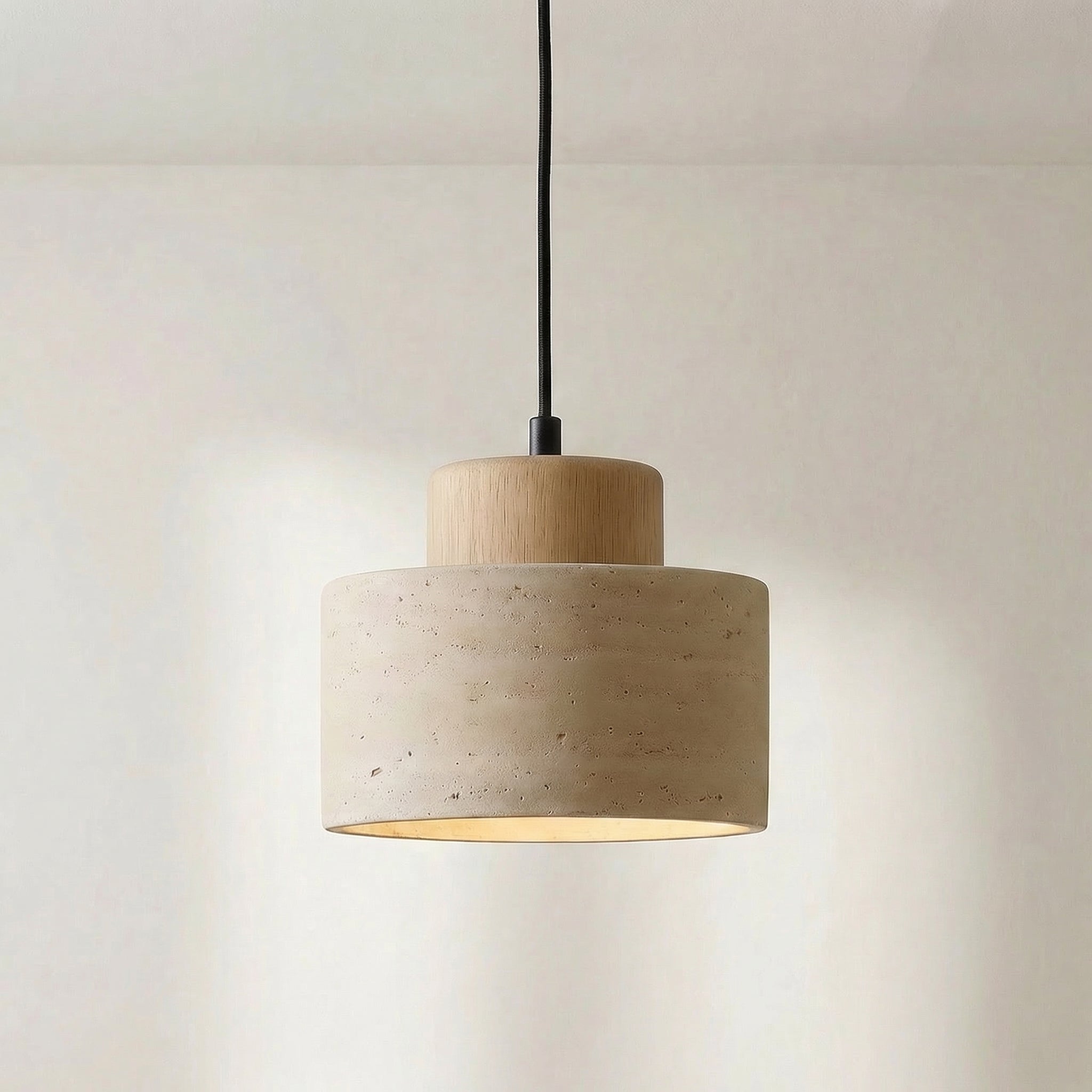 Travertijn Steen Hanglamp