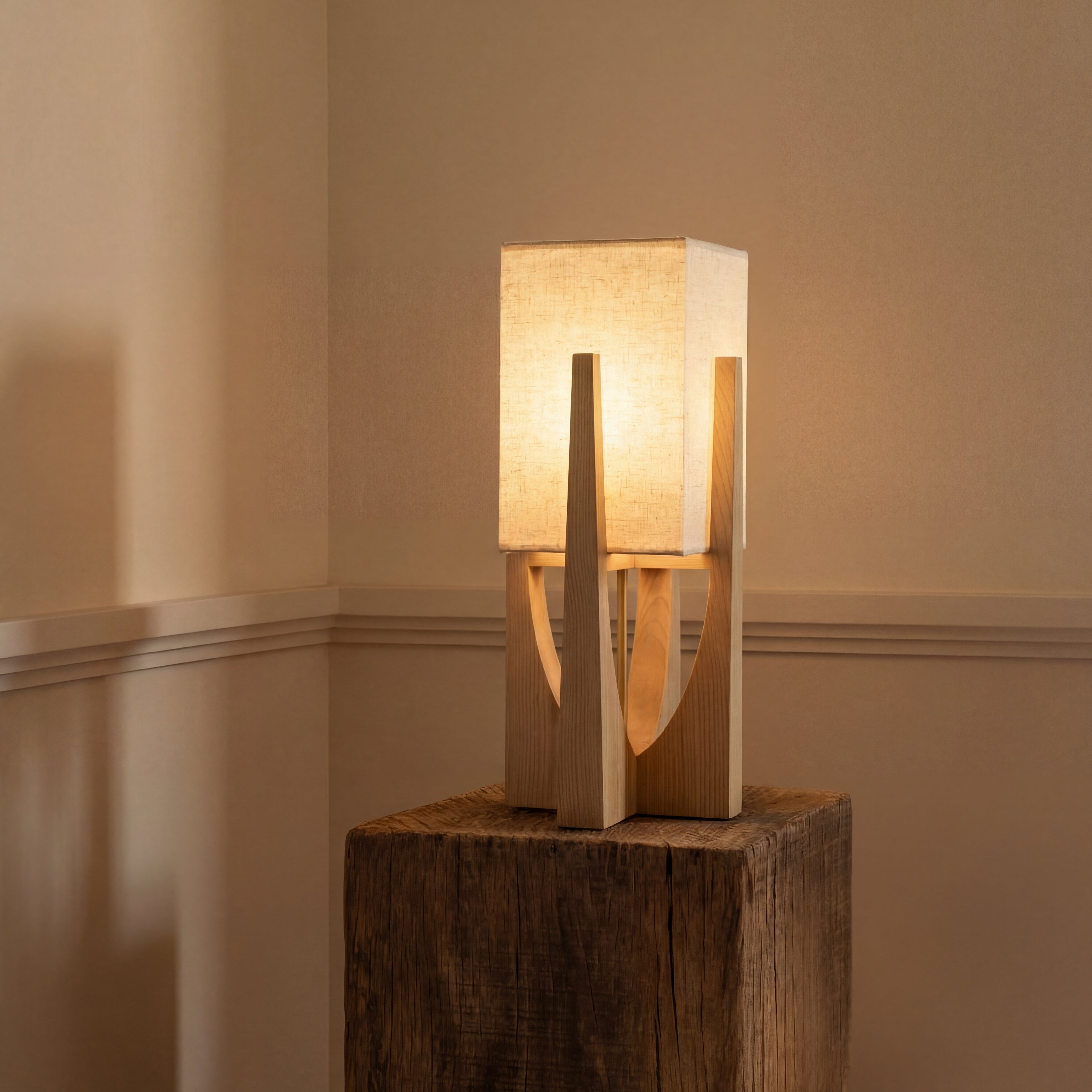 Japanse Stijl Wabi Sabi Vloerlamp