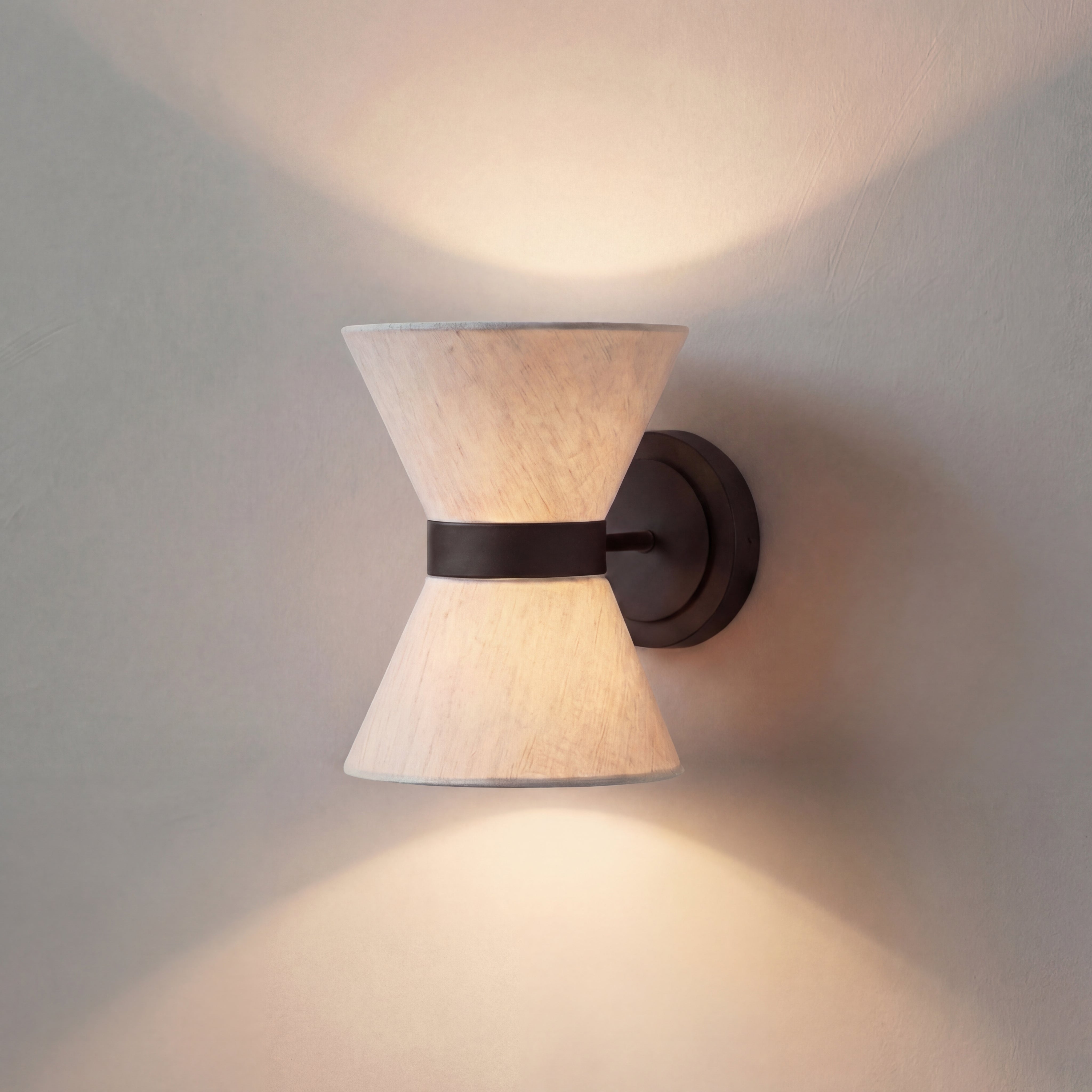 Wabi Sabi Zijde Wandlamp