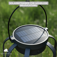 BurstGlow – Zonne-lamp met authentieke vlamomgeving!
