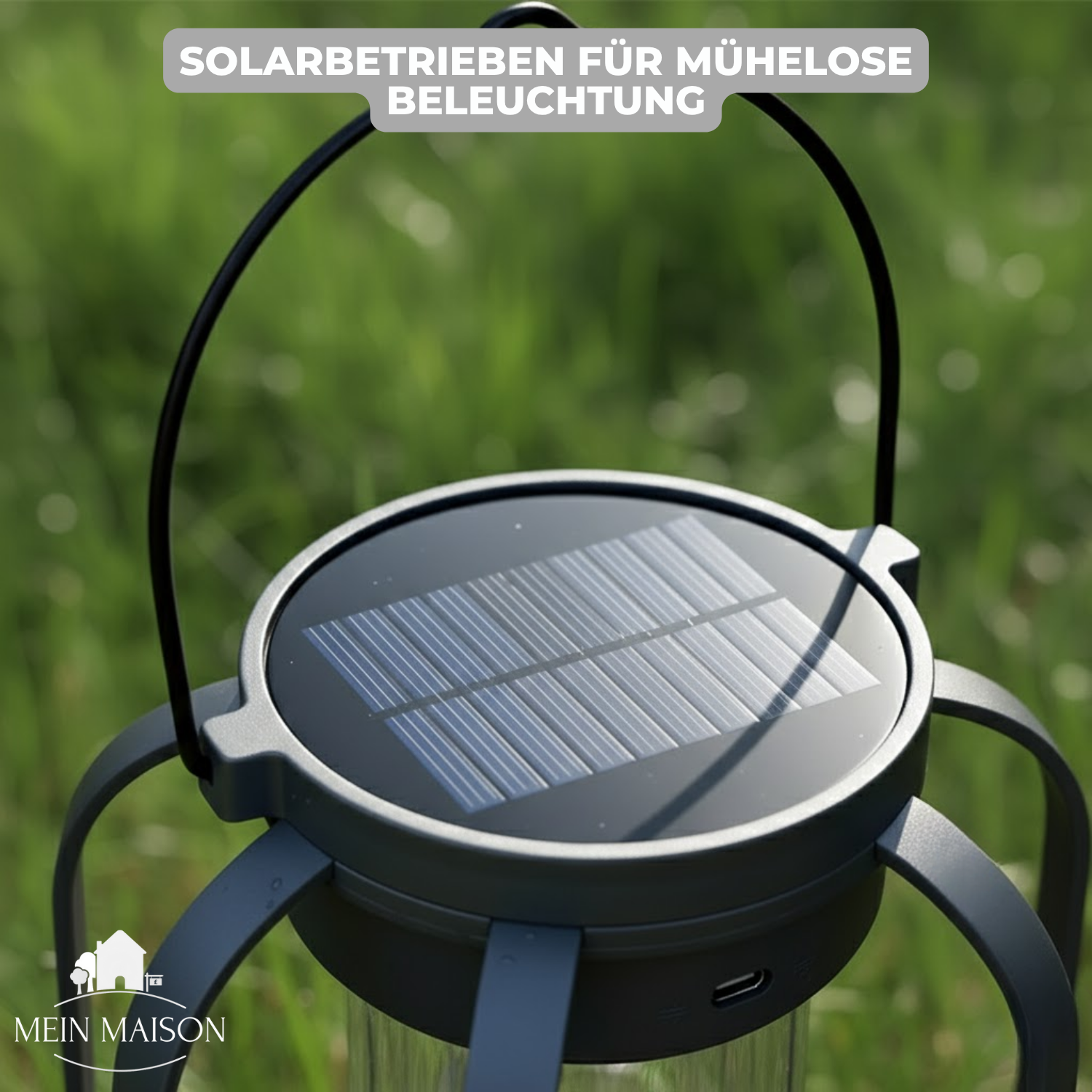 BurstGlow – Zonne-lamp met authentieke vlamomgeving!