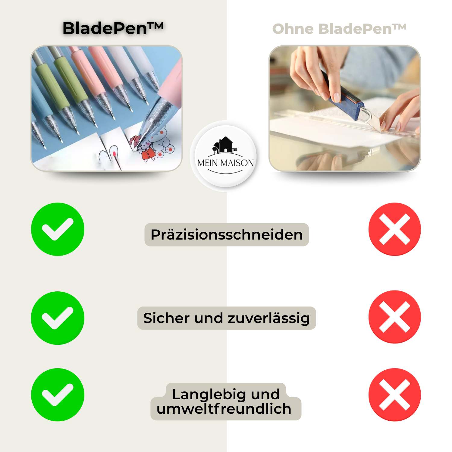 3+3 GRATIS | BladePen - Magische Snijpen