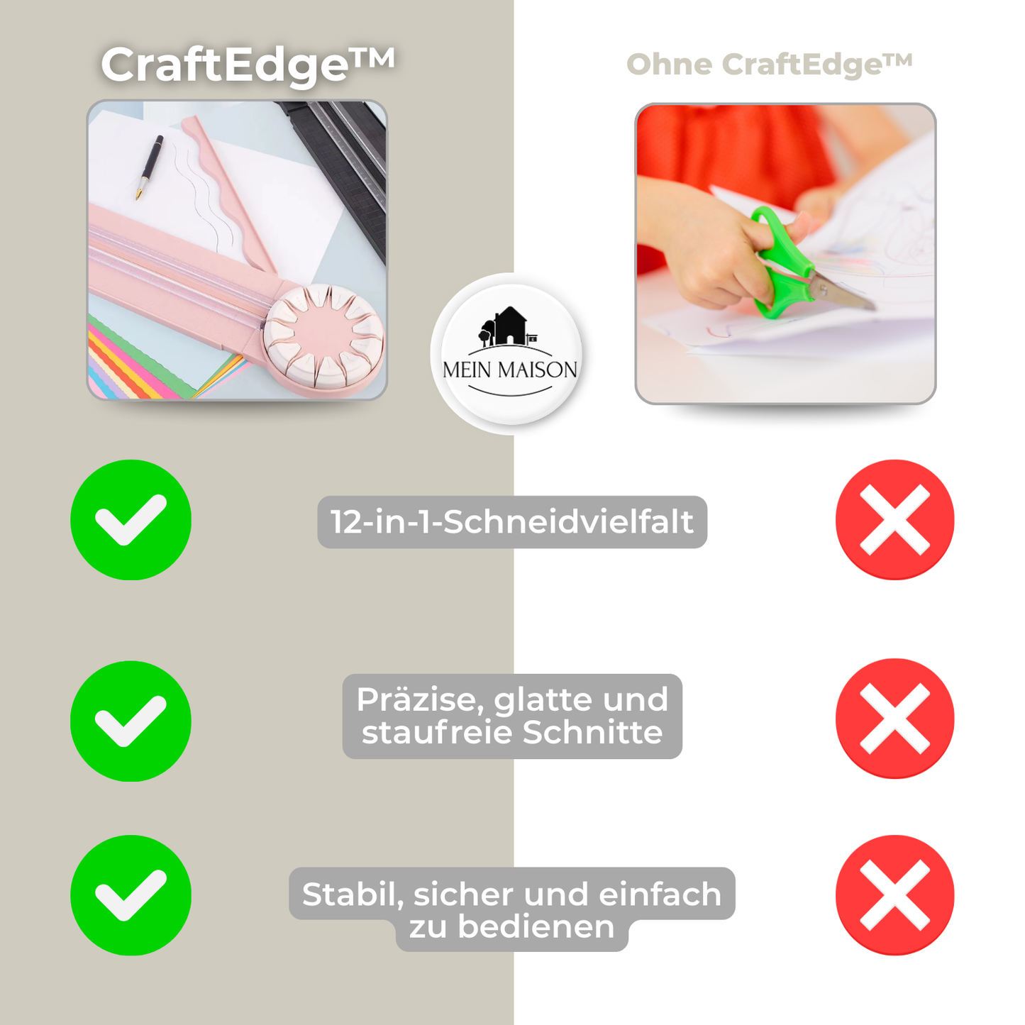 CraftEdge – 12-in-1 Precisiesnijder!
