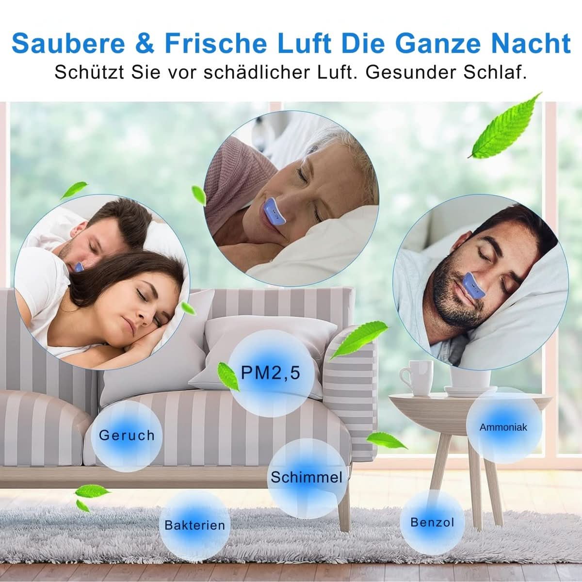 MICROBREATH – Compact CPAP-apparaat tegen snurken & slaapapneu