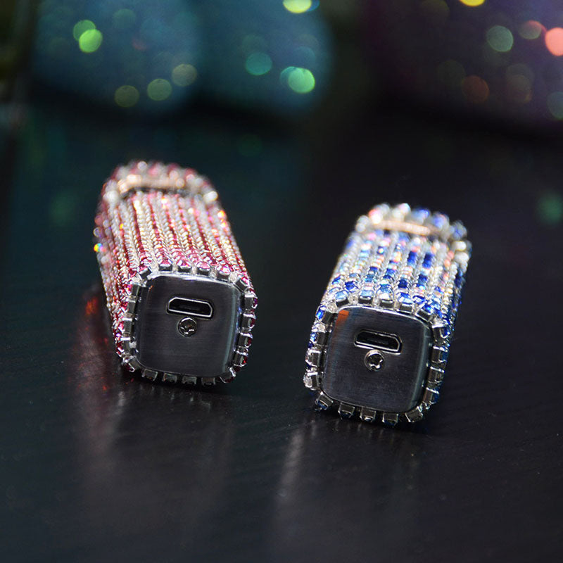GlamourStone | Elegante en Chic Oplaadbare Aansteker met Strass
