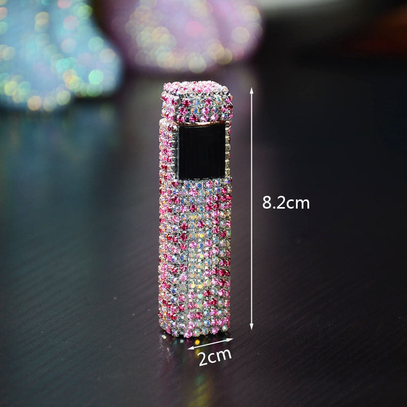 GlamourStone | Elegante en Chic Oplaadbare Aansteker met Strass
