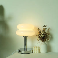 Glazen Tafel lamp | Kindvriendelijk Nachtlicht Ontwerp