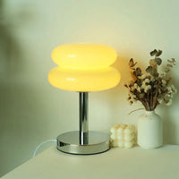 Glazen Tafel lamp | Kindvriendelijk Nachtlicht Ontwerp