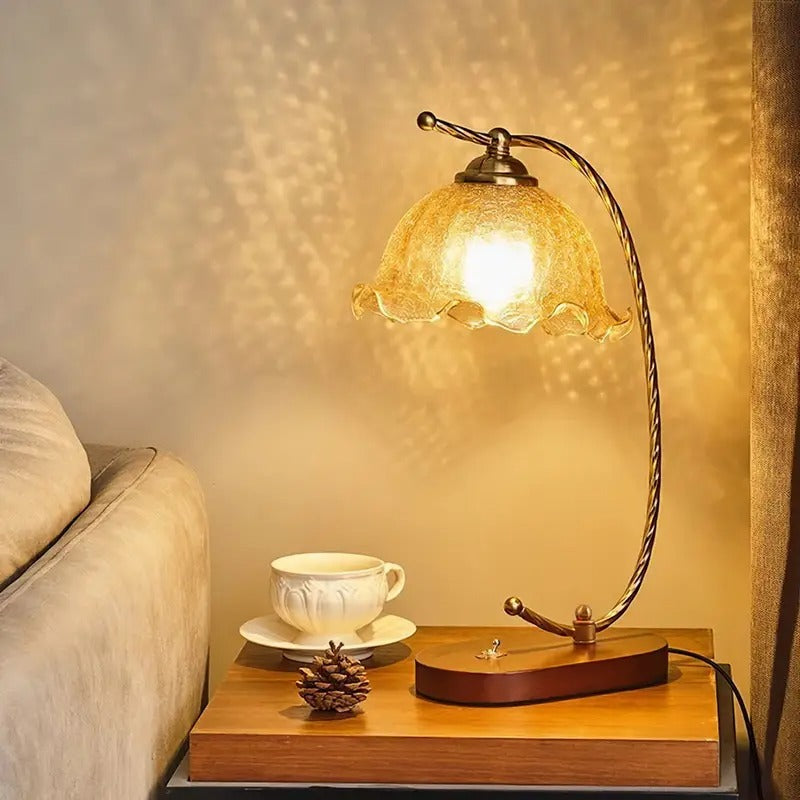 Glazen Slaapkamer Tafellamp