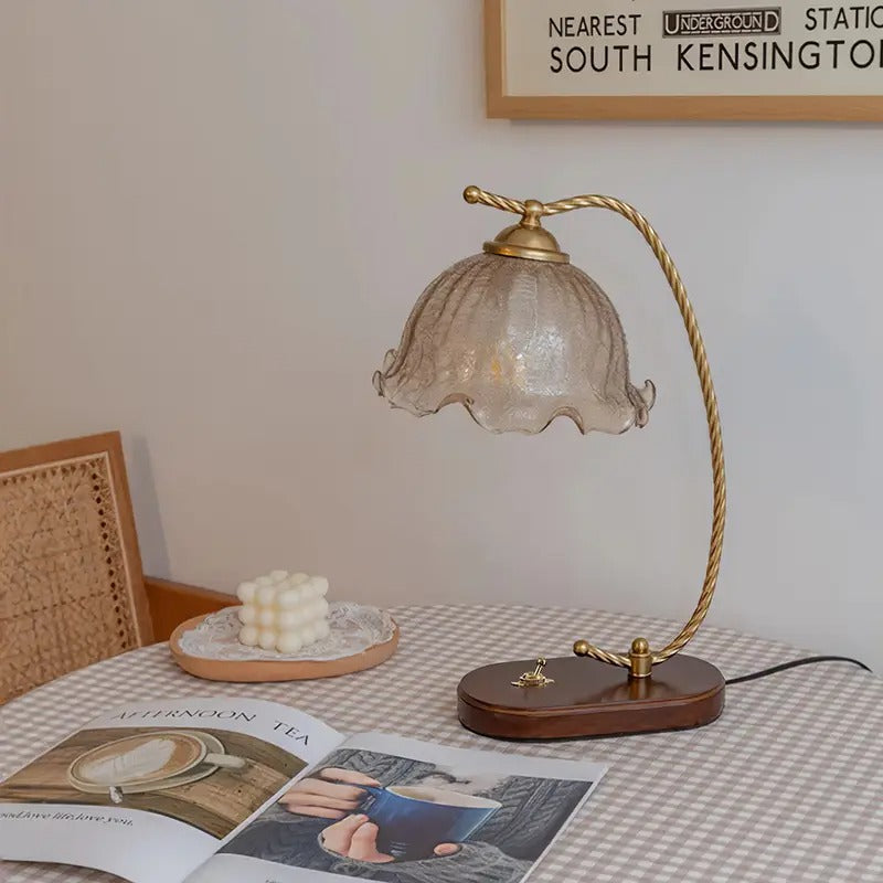 Glazen Slaapkamer Tafellamp