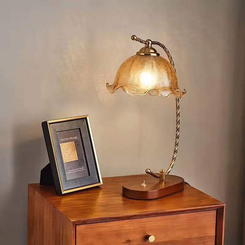 Glazen Slaapkamer Tafellamp