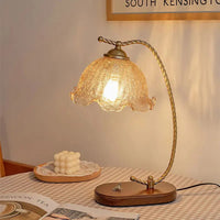 Glazen Slaapkamer Tafellamp