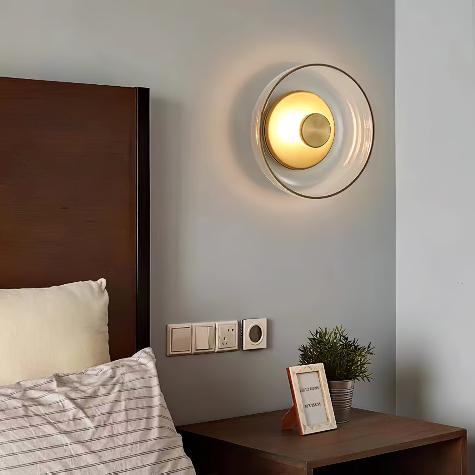 Garth Wandlamp van Glas Art Nordic Premium