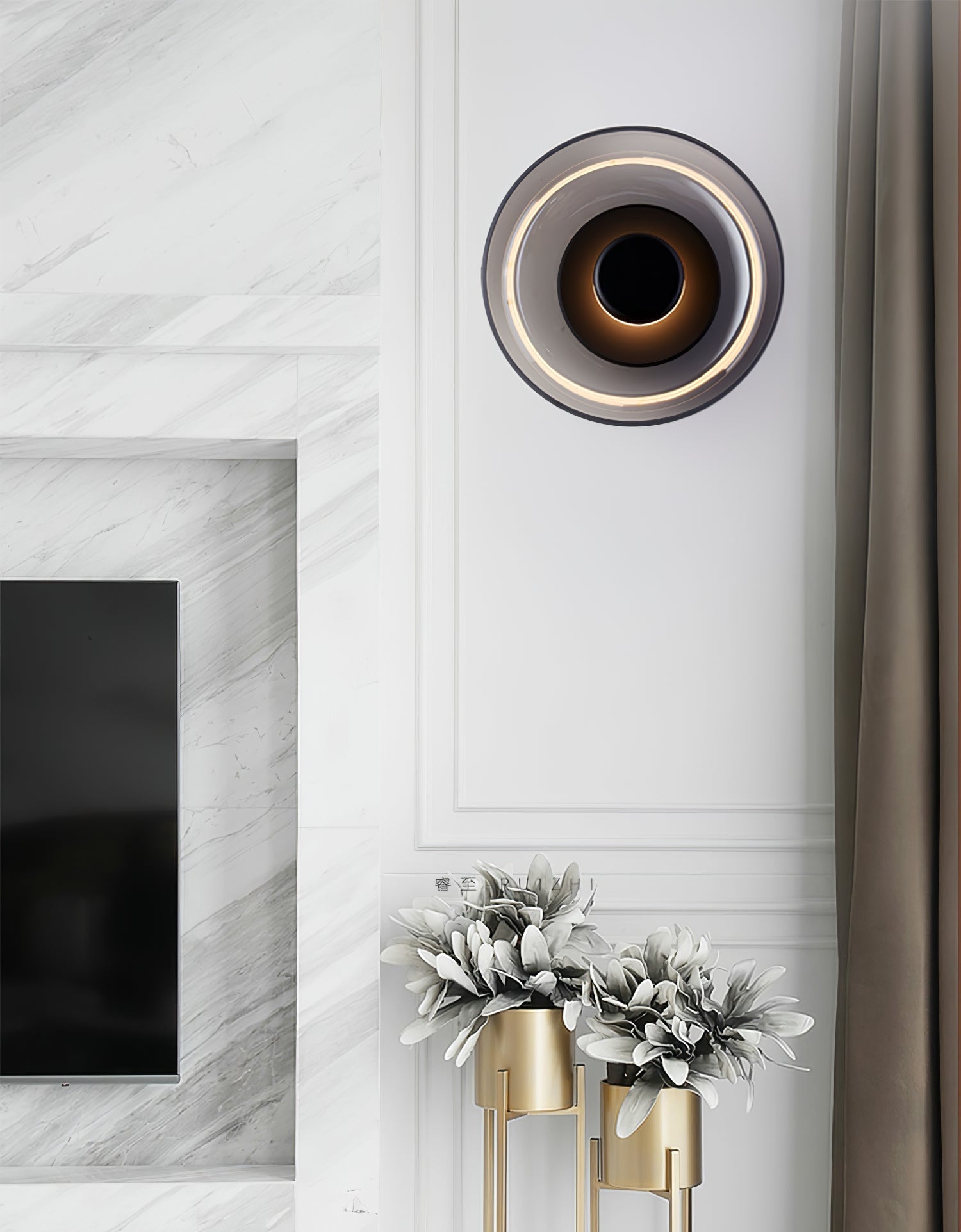 Garth Wandlamp van Glas Art Nordic Premium