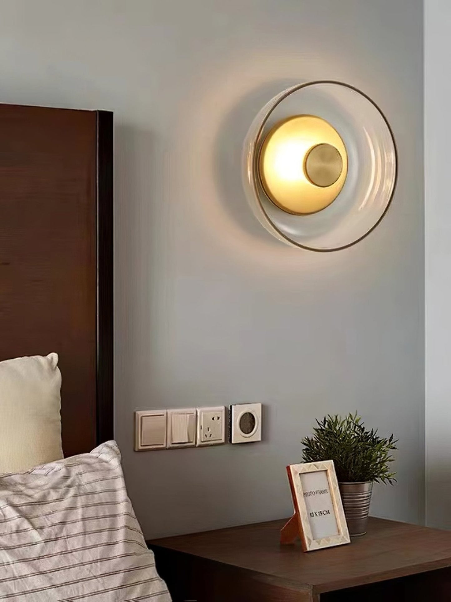 Garth Wandlamp van Glas Art Nordic Premium