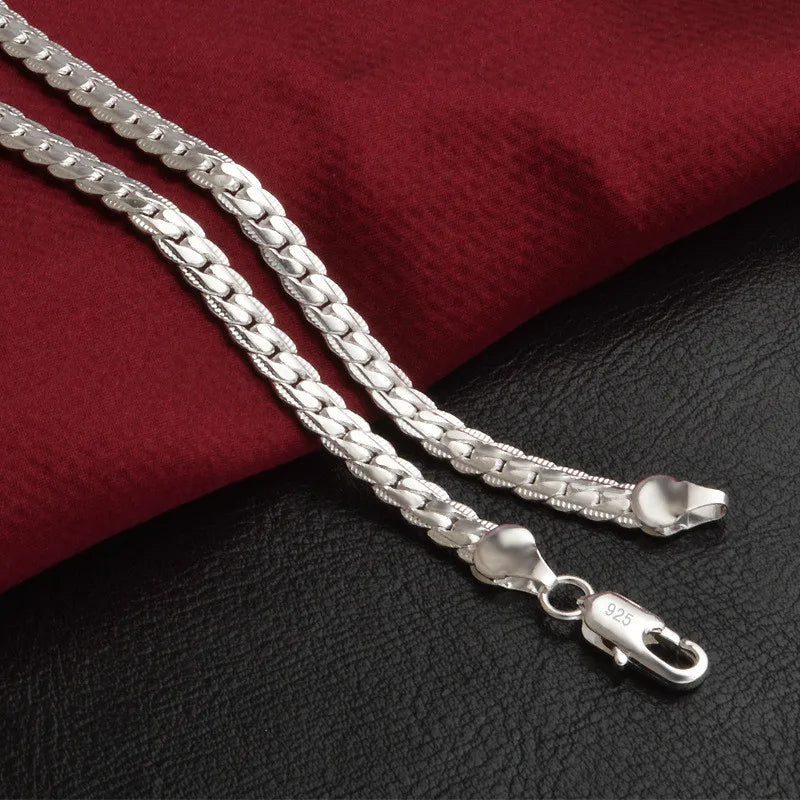 925 Sterling Zilveren Halsketting – Tijdloze Elegantie voor U