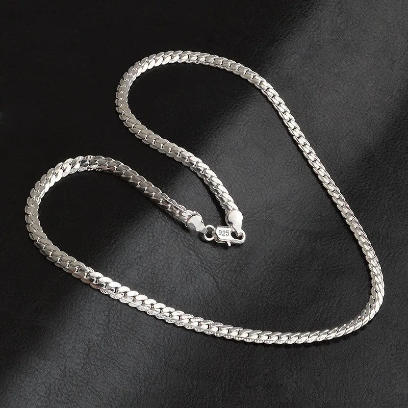 925 Sterling Zilveren Halsketting – Tijdloze Elegantie voor U