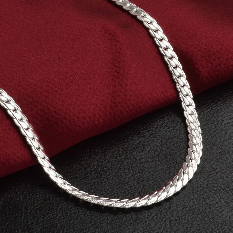 925 Sterling Zilveren Halsketting – Tijdloze Elegantie voor U