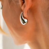 Dames Chunky Teardrop Oorbellen