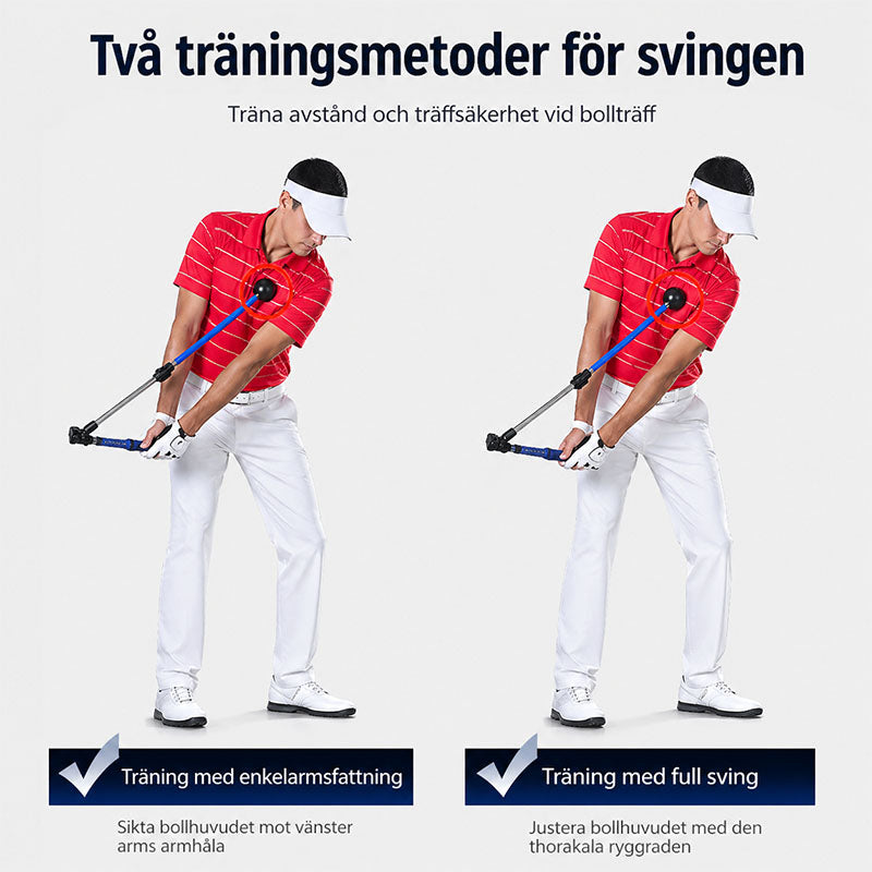 Golf en swingtrainer - train je golfswing