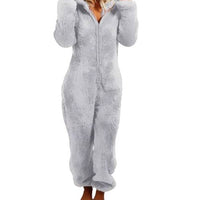 Fleece jumpsuit dames