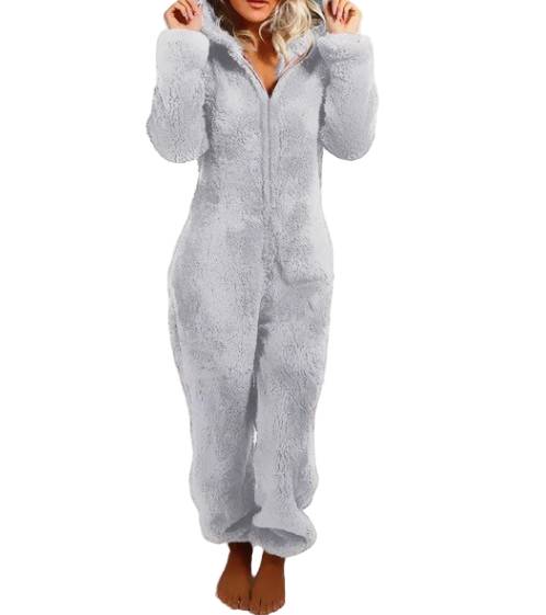 Fleece jumpsuit dames