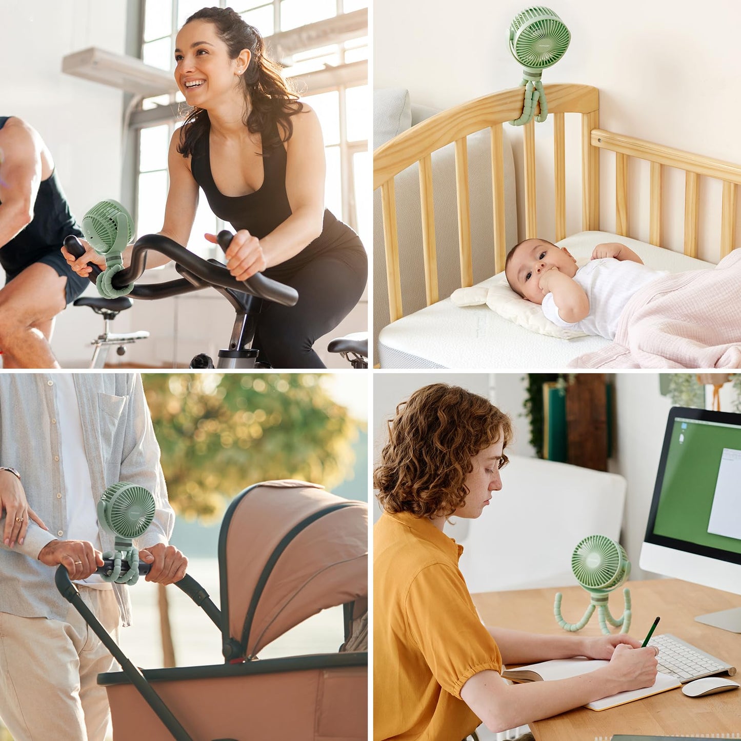 USB Oplaadbare Handventilator voor Reizen