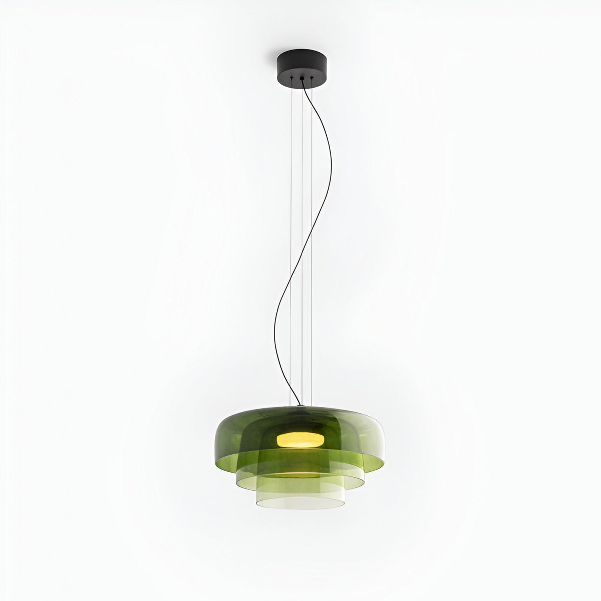 Noordse Hemelse Glazen Hanglamp