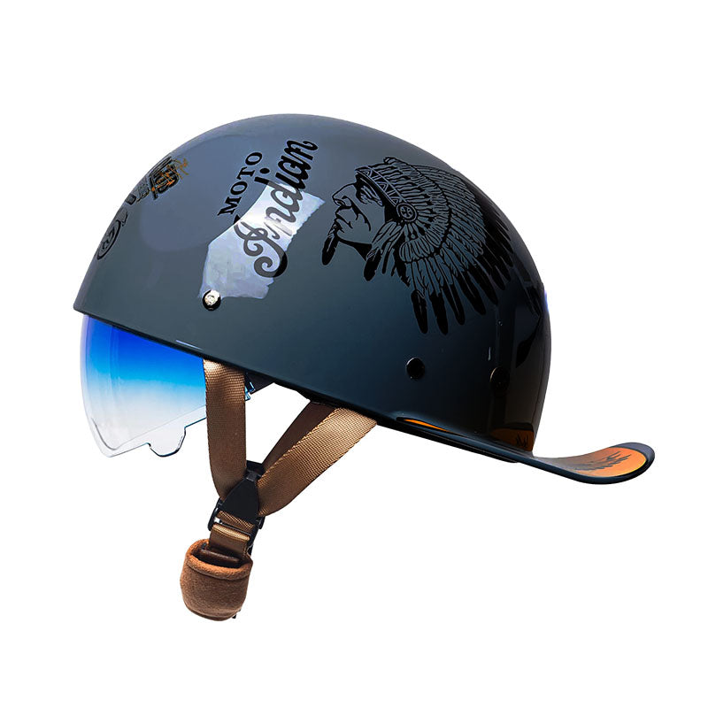 OrionRide Baseballstijl DOT Helm Met ABS Schaal Voor Motorfietsen
