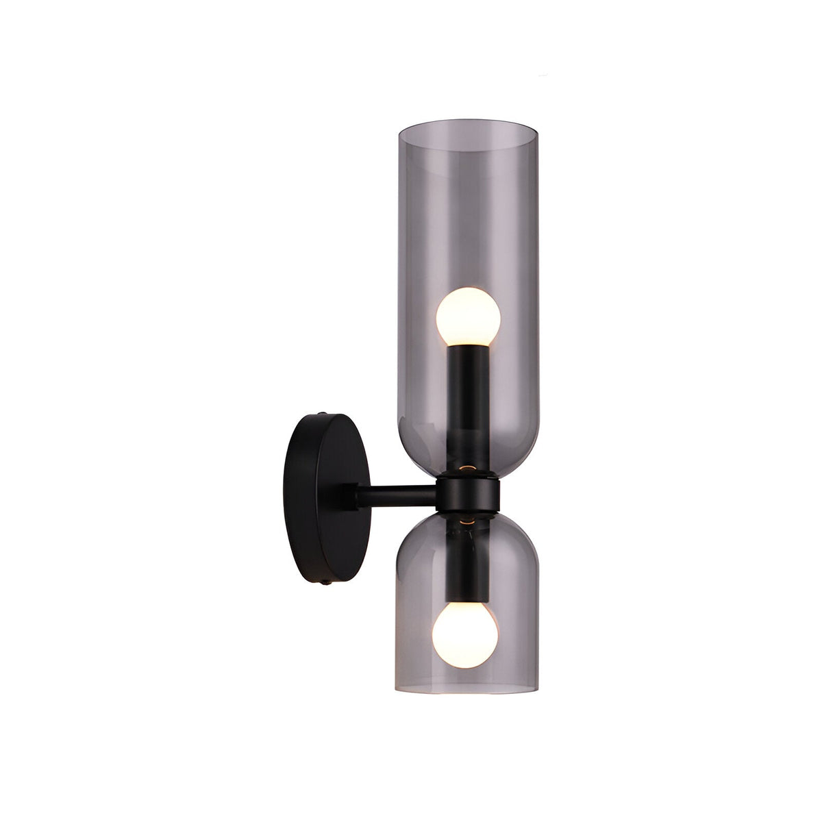 Velora Nordic Dubbele Glazen Wandlamp
