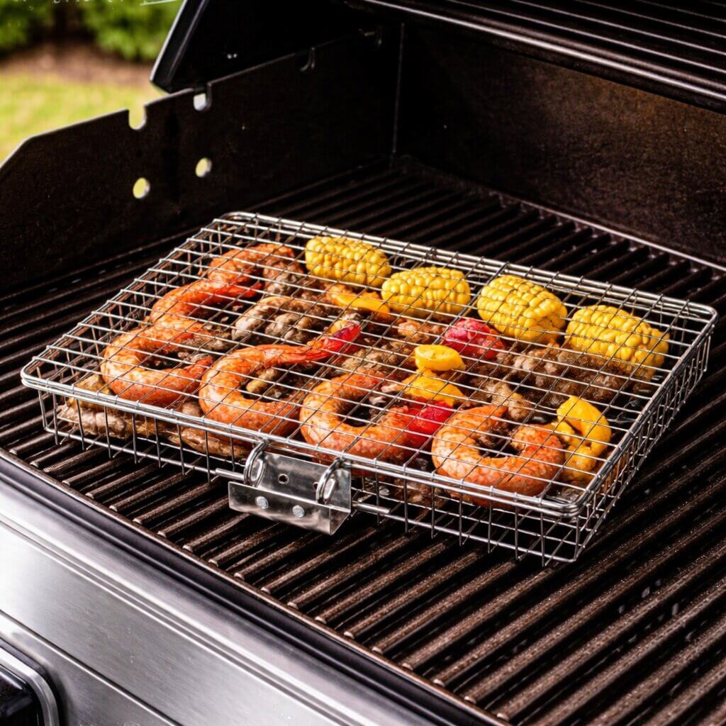 Grillmand | RVS | Gelijke Warmteverdeling | BBQWend