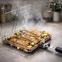 Grillmand | RVS | Gelijke Warmteverdeling | BBQWend