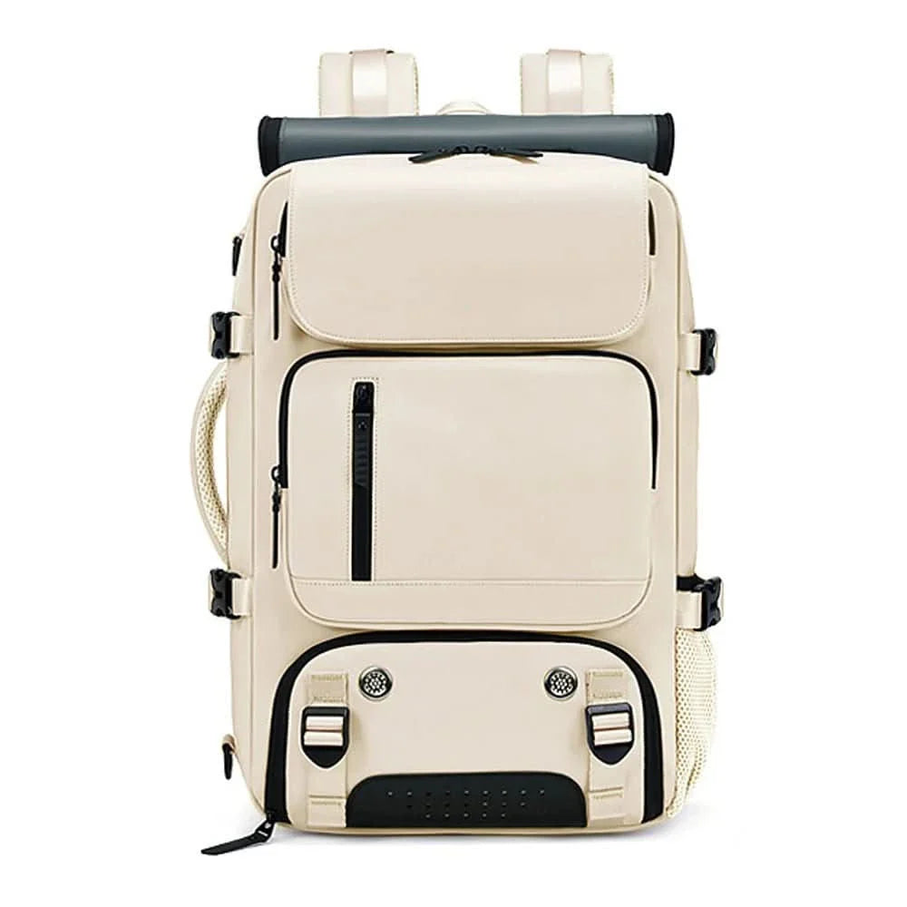 TRAVELMAX Pack – Grote waterdichte reisrugzak met USB-aansluiting
