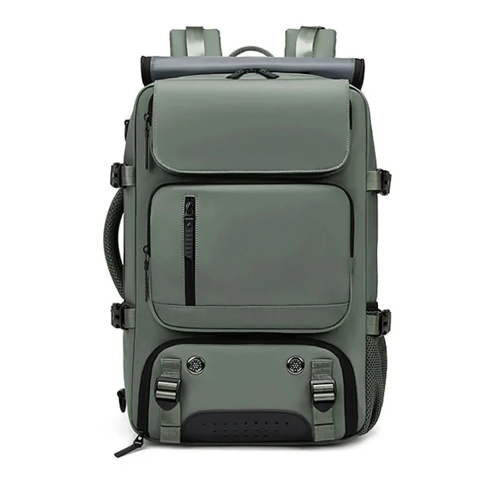 TRAVELMAX Pack – Grote waterdichte reisrugzak met USB-aansluiting