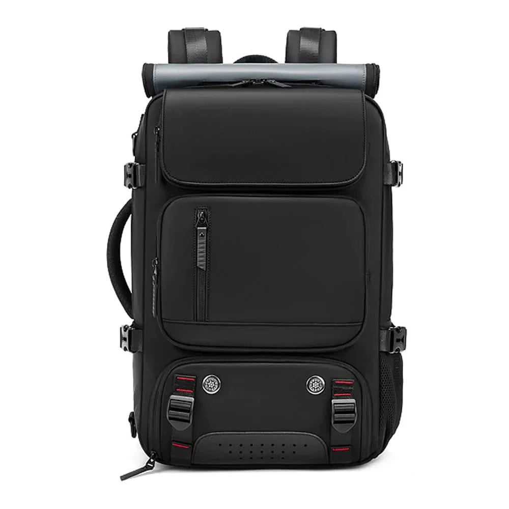 TRAVELMAX Pack – Grote waterdichte reisrugzak met USB-aansluiting